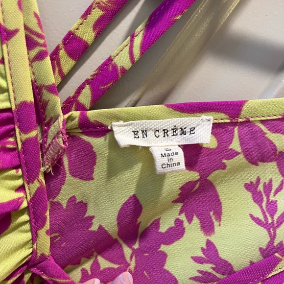 Cutout sleeve floral dress - Picture 3 of 4